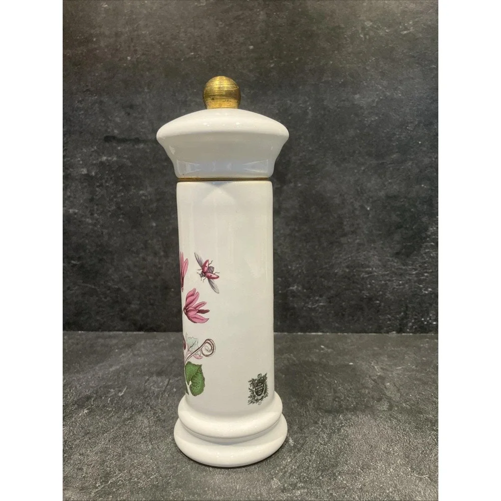 Portmeirion Botanic Garden Pepper Mill Grinder Cyclamen Vintage 1972